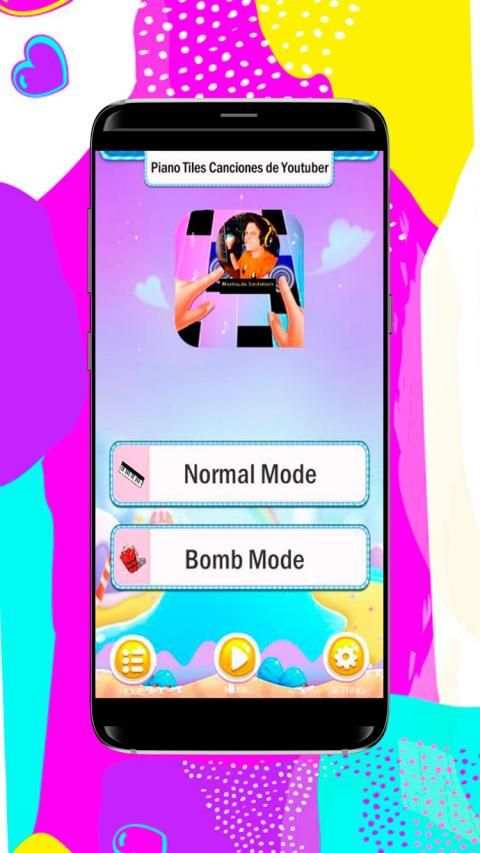 Piano Tiles Canciones de Youtuber screenshot 4