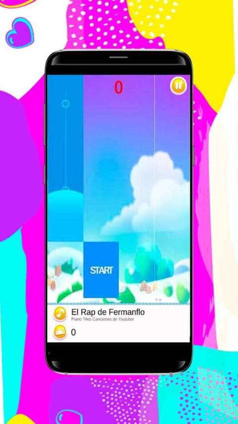 Piano Tiles Canciones de Youtuber screenshot 2