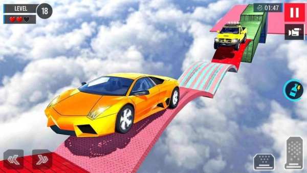 कार स्टंट रेसिंग 2019 - Car Stunt Racing स्क्रीनशॉट 7