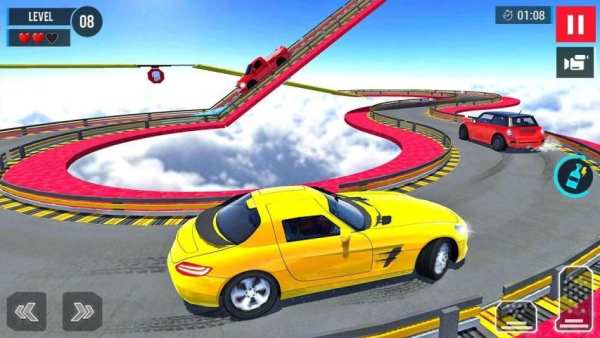 कार स्टंट रेसिंग 2019 - Car Stunt Racing स्क्रीनशॉट 1