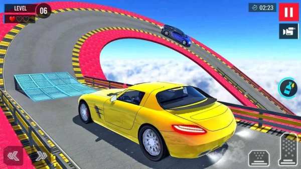 कार स्टंट रेसिंग 2019 - Car Stunt Racing स्क्रीनशॉट 8