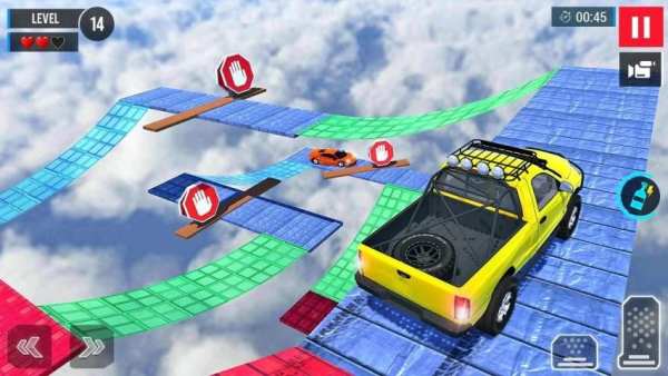 कार स्टंट रेसिंग 2019 - Car Stunt Racing स्क्रीनशॉट 5