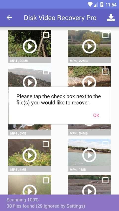 Disk Video Recovery Pro स्क्रीनशॉट 1