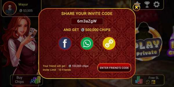 Royal Teen Patti 3D स्क्रीनशॉट 4