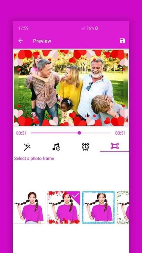 Picture to Video with song screenshot 7