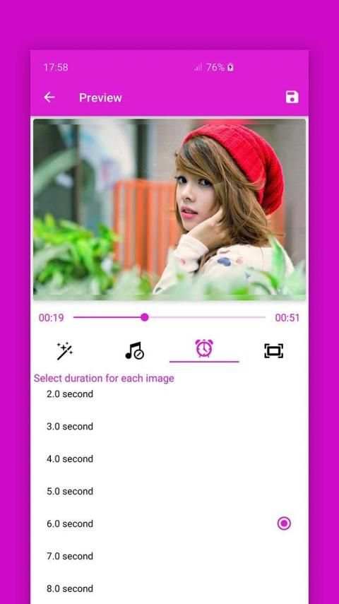 Picture to Video with song screenshot 5