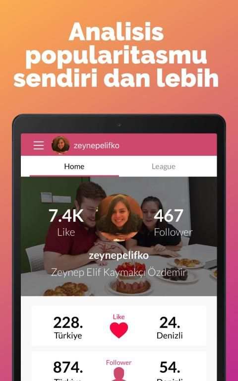Aplikasi Analisis&Asisten Instagram Liker Analyzer screenshot 15