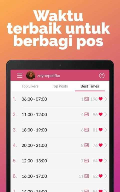 Aplikasi Analisis&Asisten Instagram Liker Analyzer screenshot 12