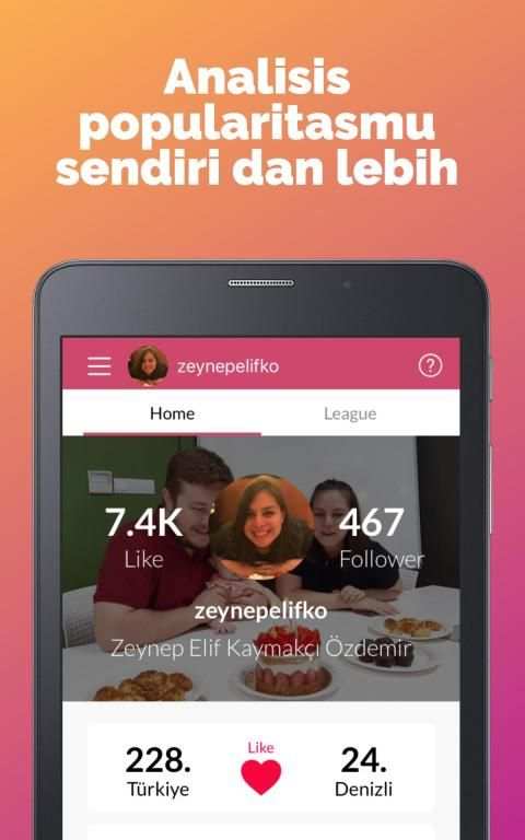 Aplikasi Analisis&Asisten Instagram Liker Analyzer screenshot 8