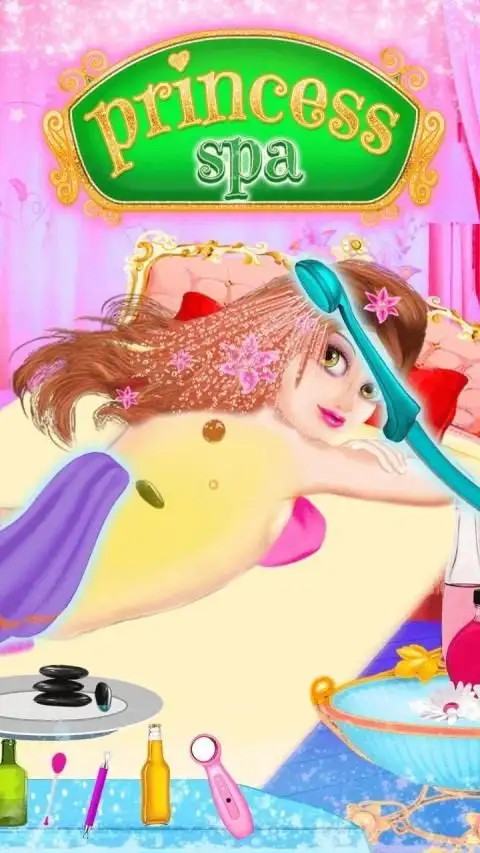Fun Girl Care Games - Magic Princess Spa Makeup Makeover Dress Up Pet Pony  Kids & Girls Games 