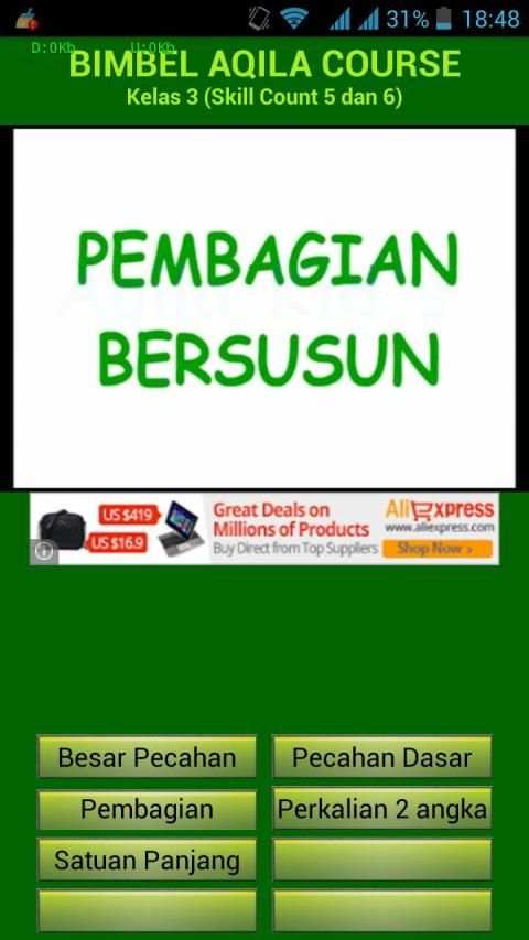 Belajar Matematika Kelas 3 5 تصوير الشاشة