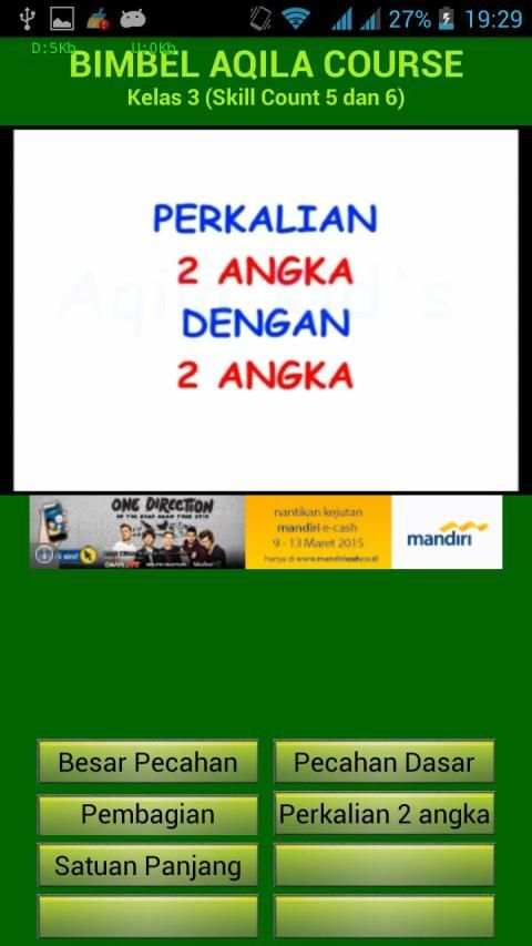 Belajar Matematika Kelas 3 3 تصوير الشاشة