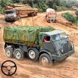 Army Truck Off-road Cargo Simulator Hill Driver