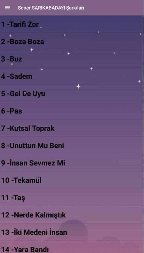 Soner Sarıkabadayı Şarkıları (İnternetsiz) screenshot 5
