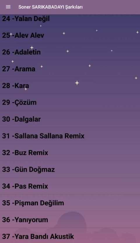 Soner Sarıkabadayı Şarkıları (İnternetsiz) screenshot 4