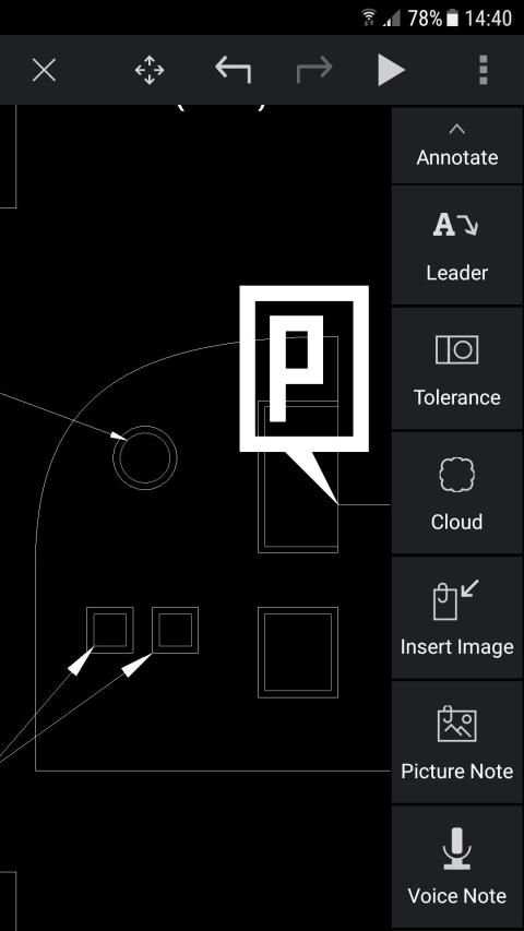 CorelCAD Mobile - .DWG CAD annotation & design screenshot 22