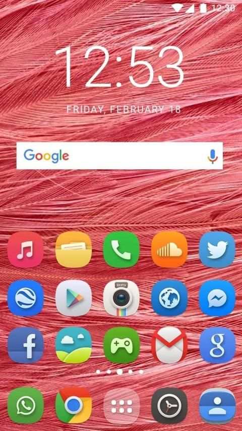 Theme for Nokia X7 screenshot 1