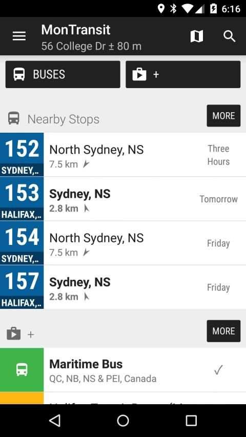 Maritime Bus - MonTransit screenshot 3