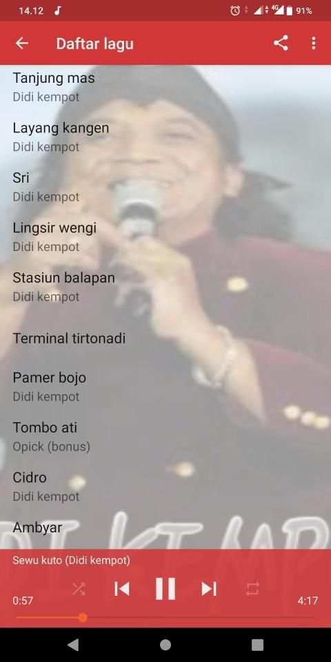Didi kempot mp3 offline screenshot 2