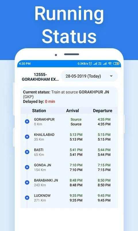 Train Running Status Live स्क्रीनशॉट 2