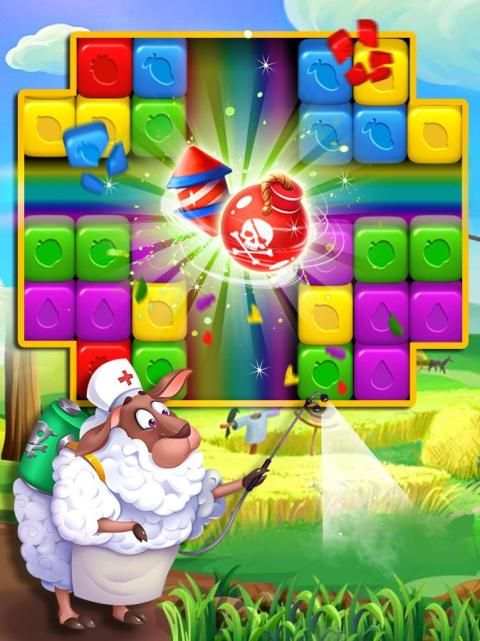 Toy Cube Crush Time screenshot 1