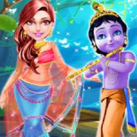Gopi Krishna Fashion Makeover Salon -Dress Up Game