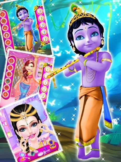 Gopi Krishna Fashion Makeover Salon -Dress Up Game स्क्रीनशॉट 2
