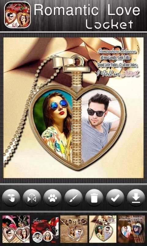 Love Locket Photo Frame screenshot 3