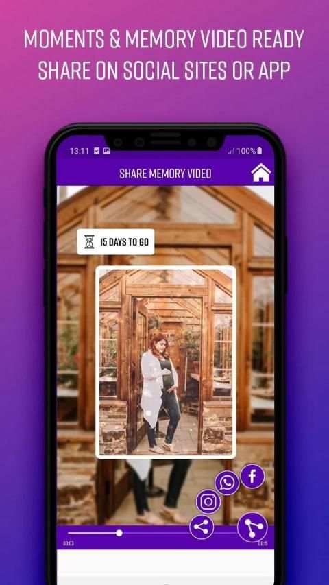 Memories Photo Video Maker - Video Memories Maker screenshot 1