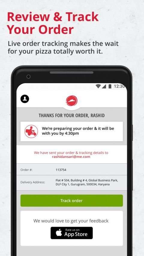 Pizza Hut India – Pizza Delivery – Order Food screenshot 1
