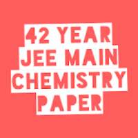 42 YEAR JEE CHEMISTRY PAPER