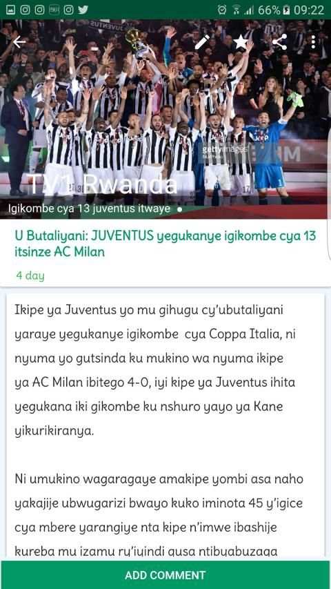 Tv1 Rwanda screenshot 1