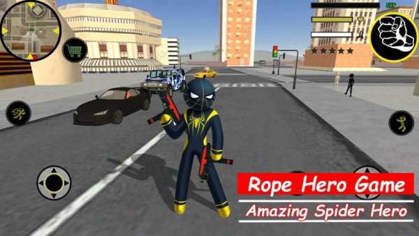 Rope Hero Game: Amazing Spider Hero स्क्रीनशॉट 3