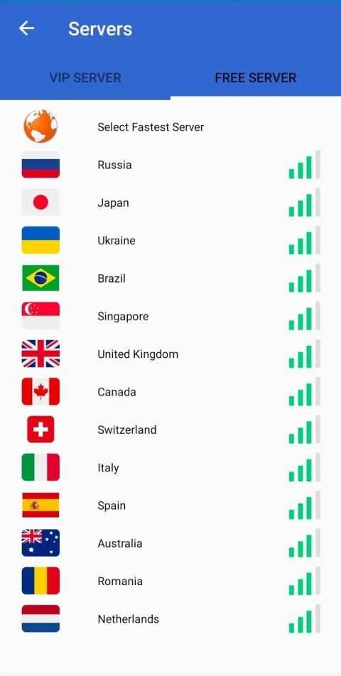Pluton VPN - Free VIP VPN Servers screenshot 2