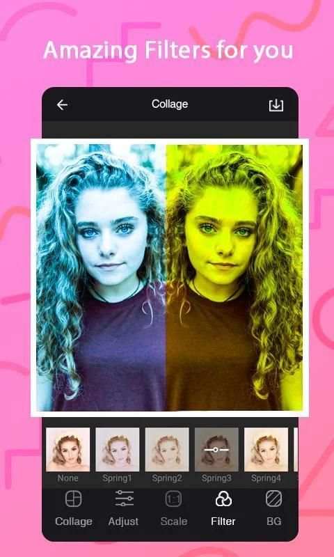 Wonder Collage - Pic Grid Photo Editor screenshot 1