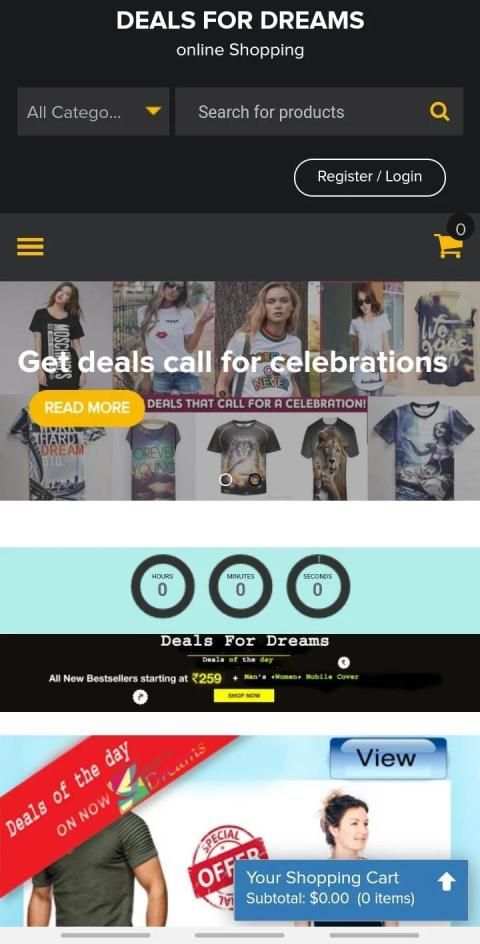 Deals For Dreams-Online Shopping App screenshot 3