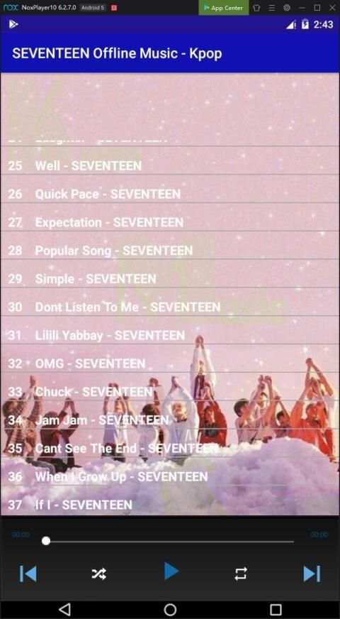 SEVENTEEN Offline Music - Kpop screenshot 4