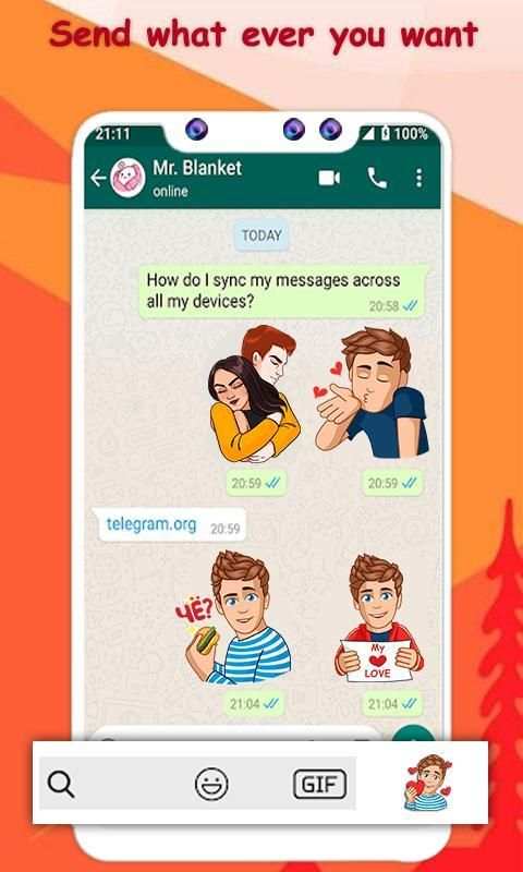 Stickers for WhatsApp - WASticker App screenshot 3