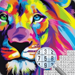 ikon Coloring by numbers - color by numbers