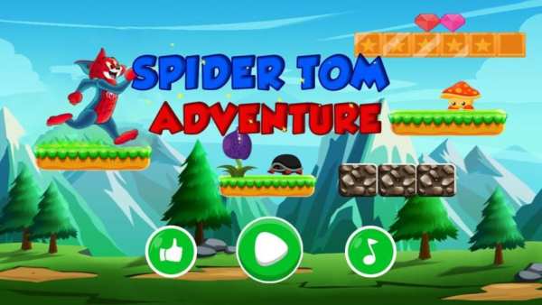 Spider tom Adventure New Game screenshot 5