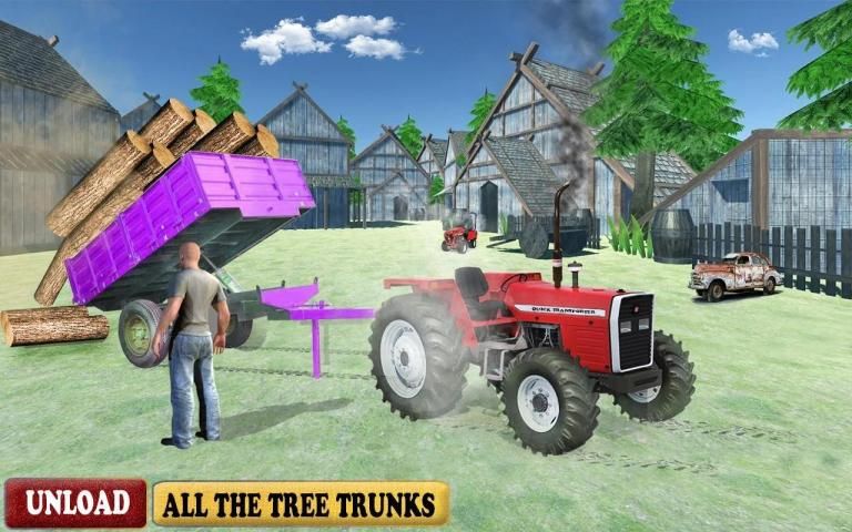 American Tractor Farming Simulator 3D स्क्रीनशॉट 5