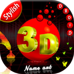 3D Stylish Name Maker For Android आइकन