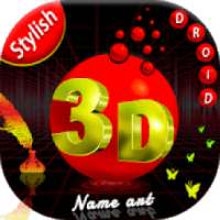 3D Stylish Name Maker For Android