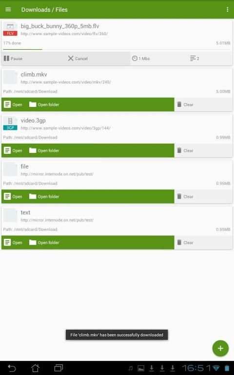 Fast Download Manager स्क्रीनशॉट 8