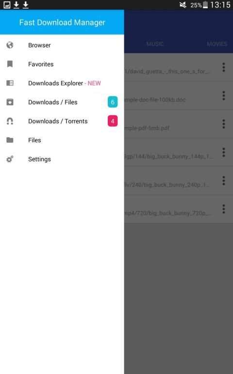 Fast Download Manager स्क्रीनशॉट 12