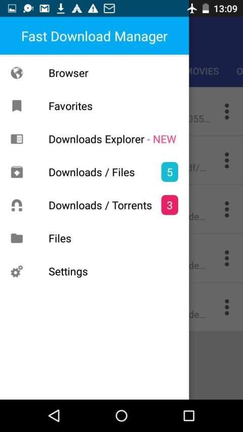Fast Download Manager स्क्रीनशॉट 20