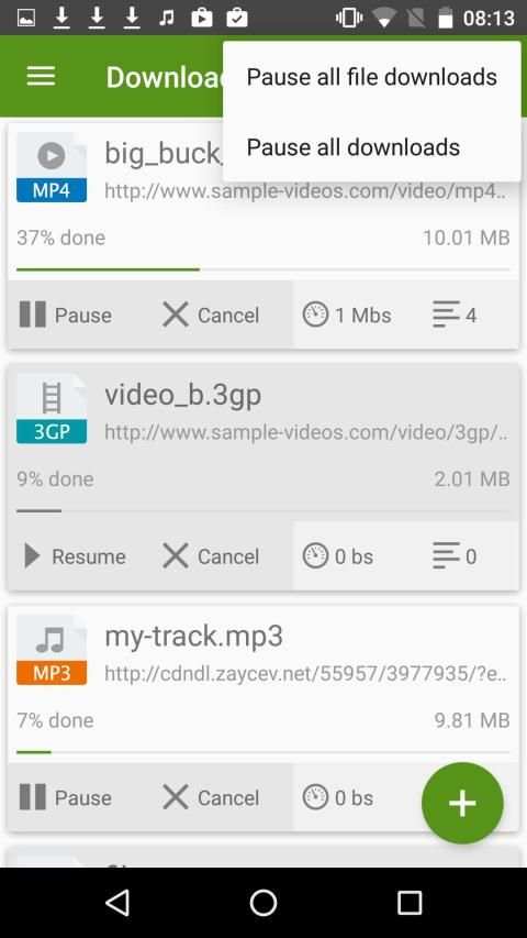 Fast Download Manager स्क्रीनशॉट 17