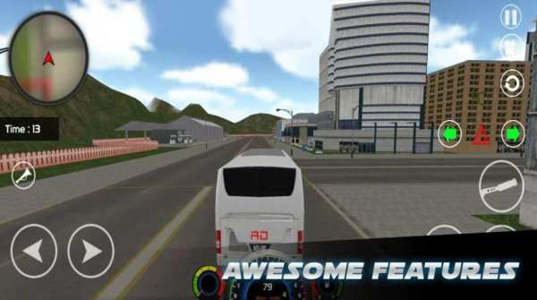 Bus Simulator 2019 - Coach Driving in City screenshot 1