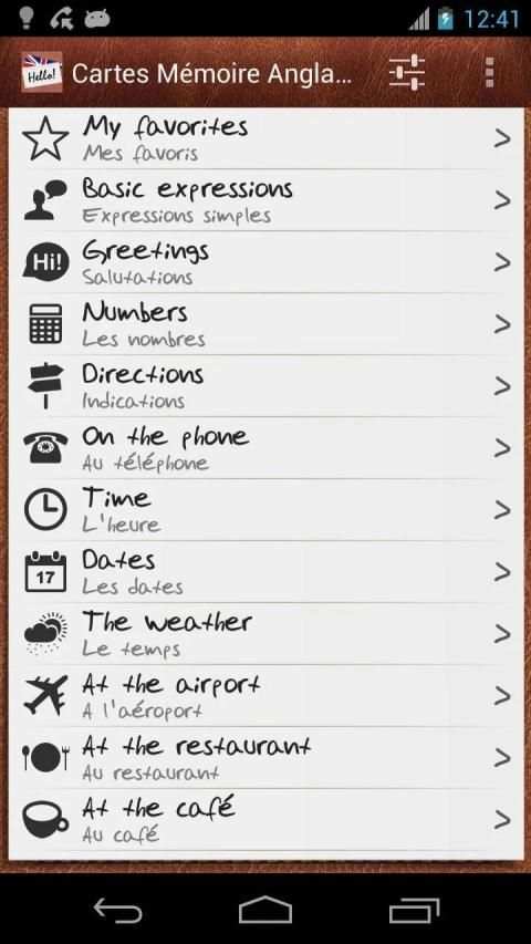 Apprenez l'Anglais screenshot 8