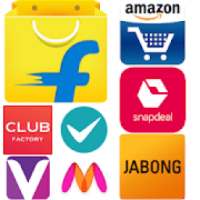 All Shopping Apps - All in one Online shopping app logo